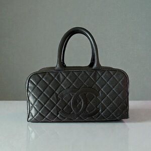 Chanel Timeless CC Caviar Bowling Bag